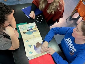 Staff Collaborating at PD